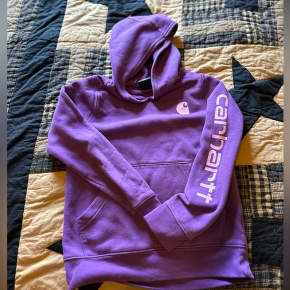 Carhartt Other - Girls purple Carhartt Sweatshirt size 8